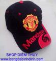 Mũ Câu Lạc Bộ Manchester United (đen)